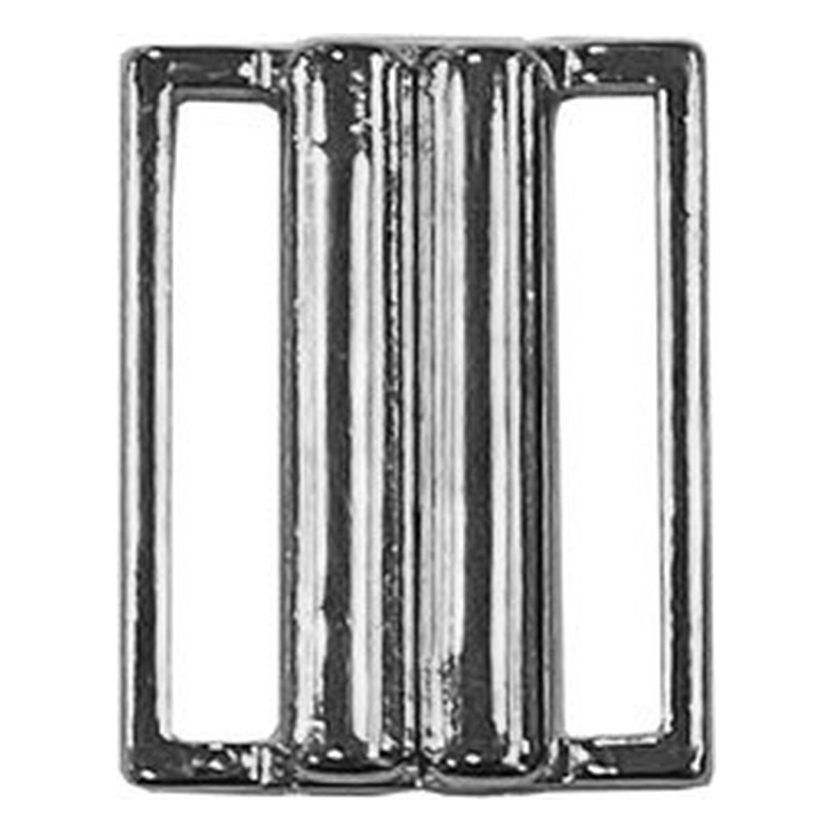 Ganci costume metallo art.16666 Argento mm.30 pezzi 2 all'Ingrosso