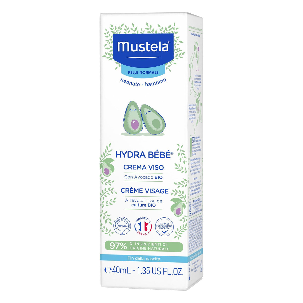 Hydra Bébé Mustela 40 ml all'Ingrosso