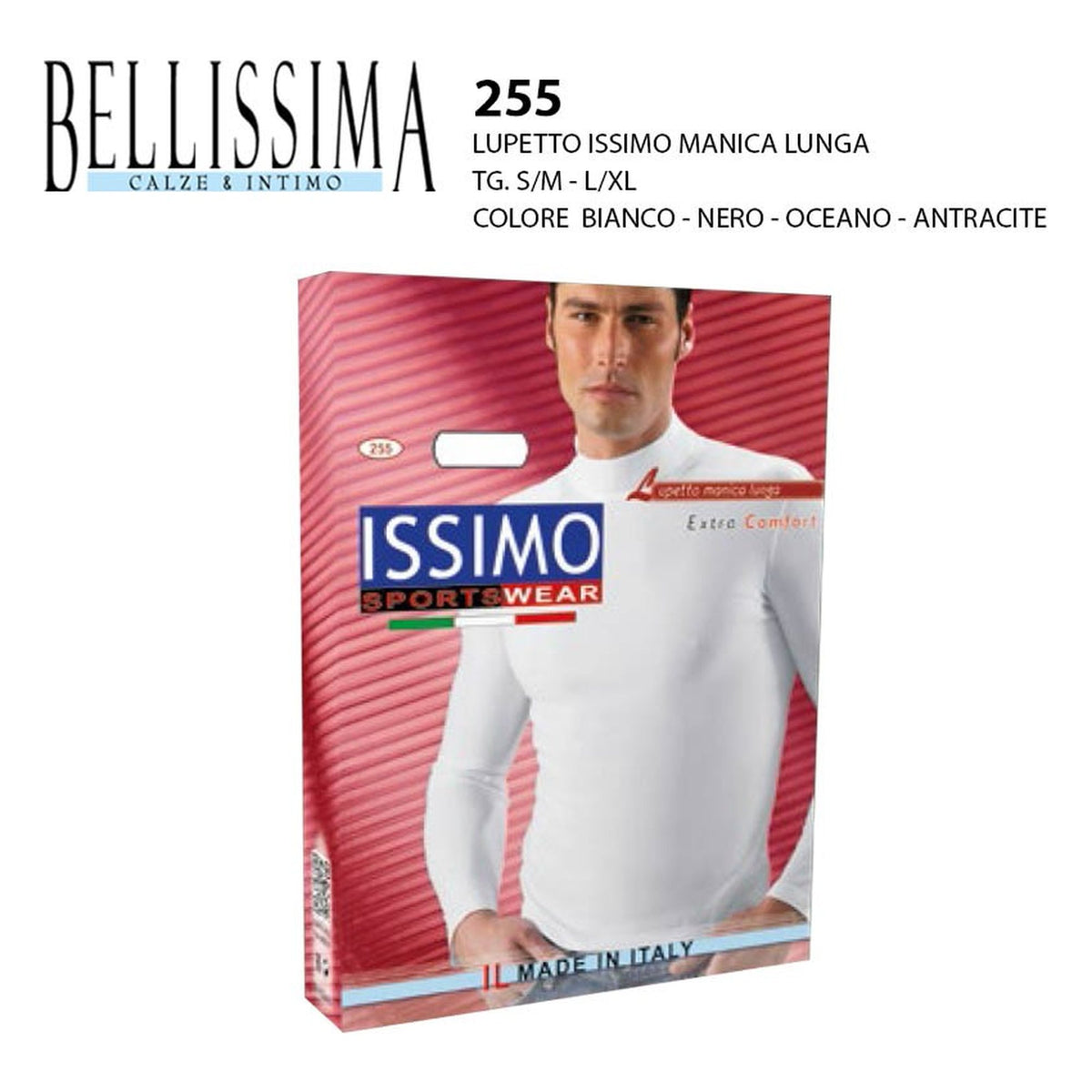 Lupetto Issimo manica lunga art.255 all'Ingrosso
