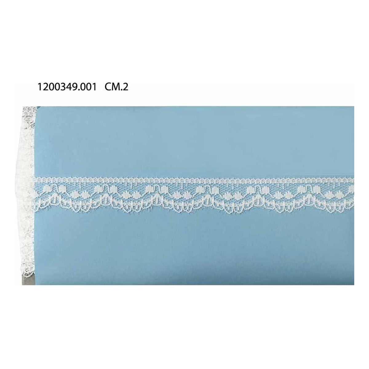 Merletto Nylon 1200349 mt.20 Bianco - Panna all'Ingrosso