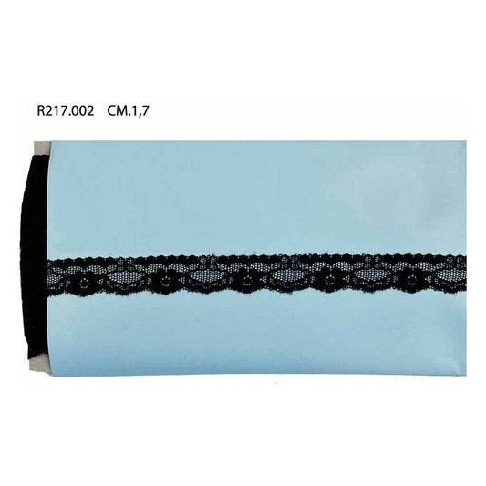 Merletto Nylon R217 mt.20 Bianco - Nero - Panna all'Ingrosso