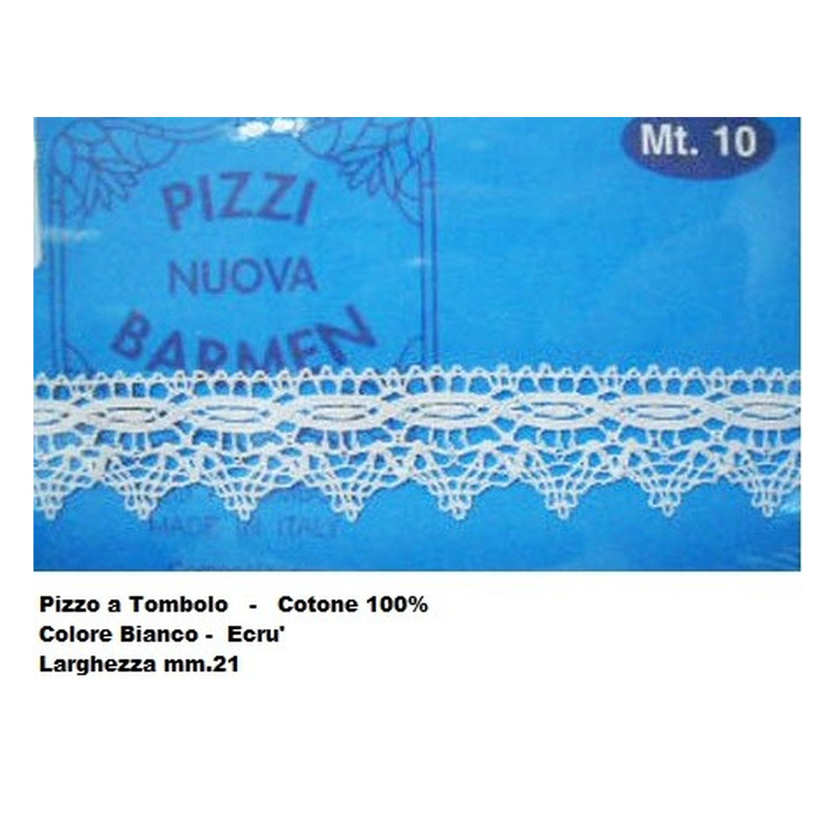 Merletto Tombolo art.1342 metri 10 all'Ingrosso
