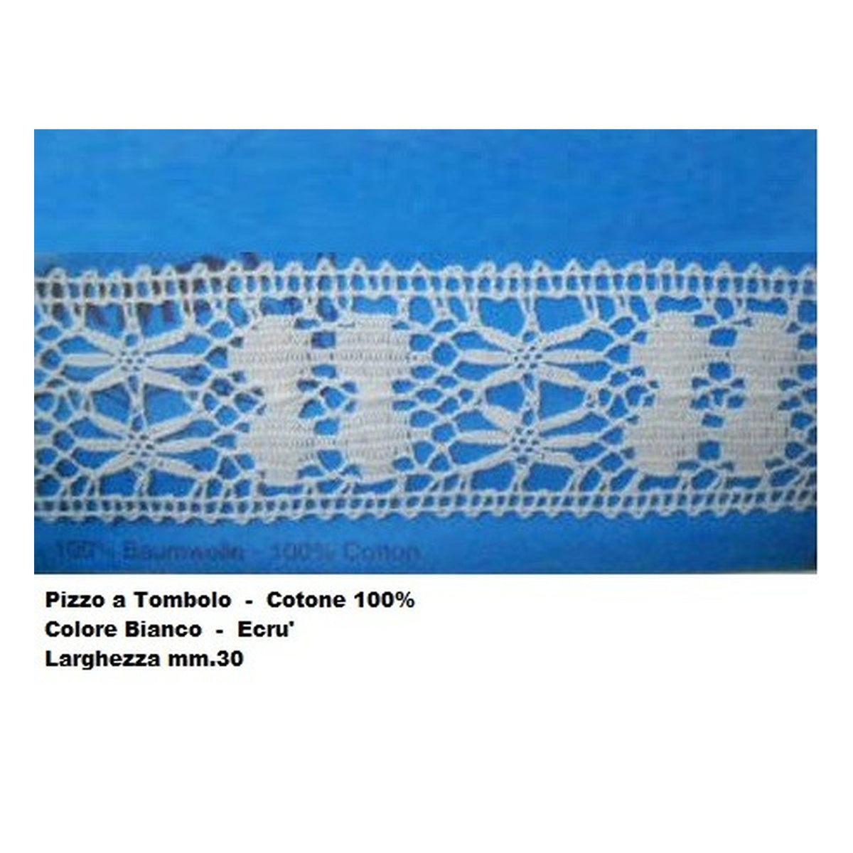Merletto Tombolo art.464T metri 10 all'Ingrosso