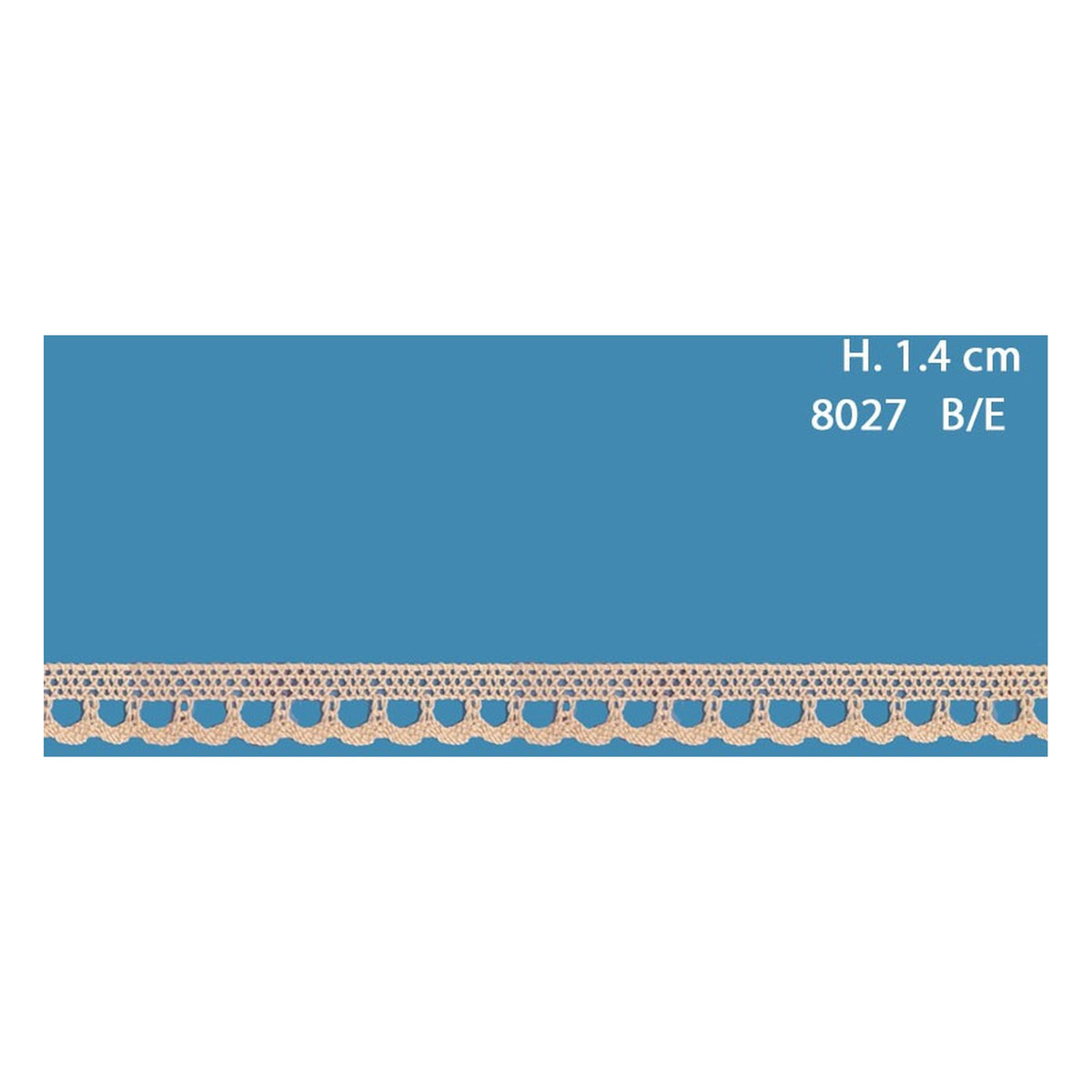 Merletto tombolo 8027 B/E mt.10 all'Ingrosso