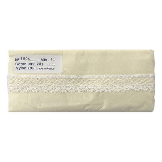 Merletto valencienne 1894 mt.11 all'Ingrosso