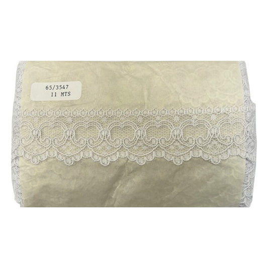 Merletto valencienne 3547 B/E mt.11 all'Ingrosso