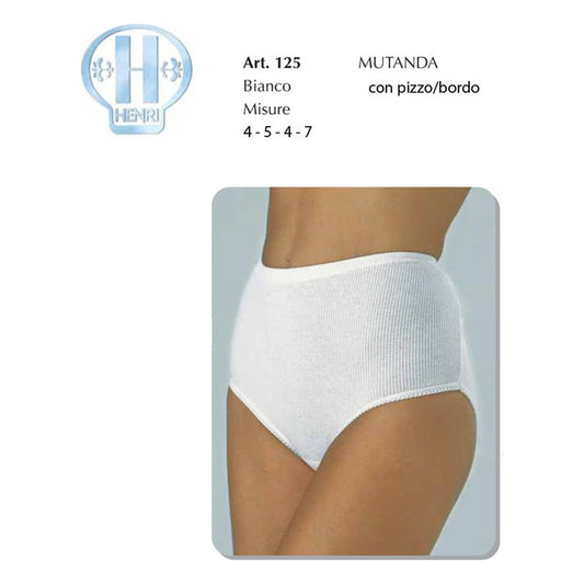 Mutanda donna Henri 125 4°/7° all'Ingrosso