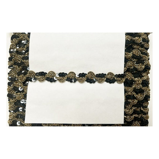 Passamaneria paillettes 3822/1/2 mt.10 all'Ingrosso