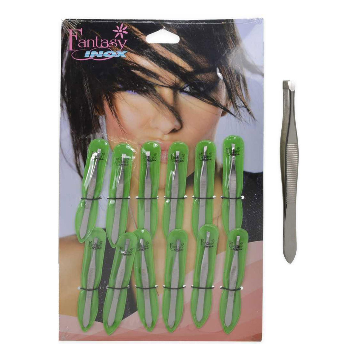 Pinzette nichelate Paolucci art.163C pz.12 all'Ingrosso