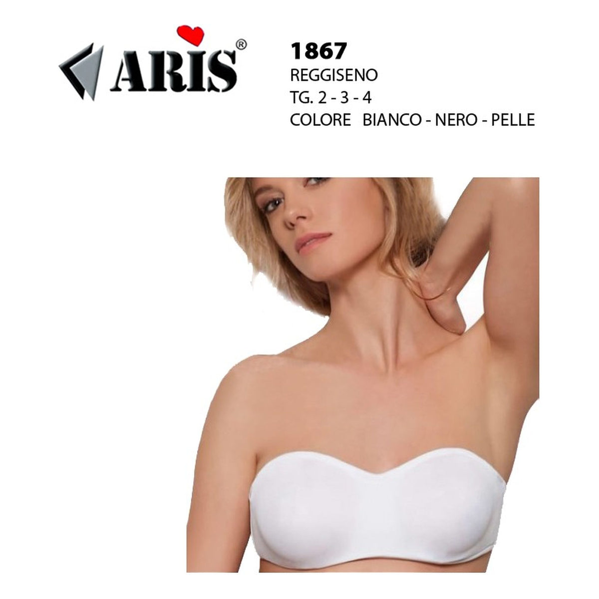 Reggiseno a fascia Aris art.1867 all'Ingrosso