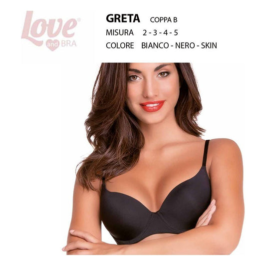 Reggiseno balconcino Greta Love and Bra all'Ingrosso
