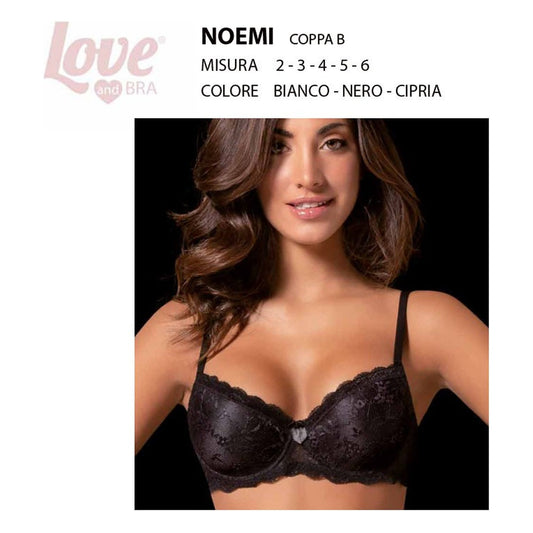 Reggiseno balconcino Noemi Love and Bra all'Ingrosso