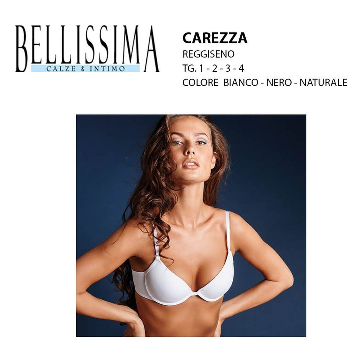 Reggiseno Bellissima art.Carezza coppa B all'Ingrosso