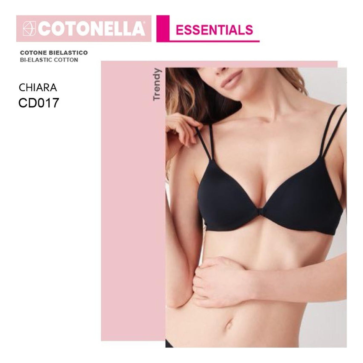 Reggiseno CD017 Chiara Cotonella all'Ingrosso