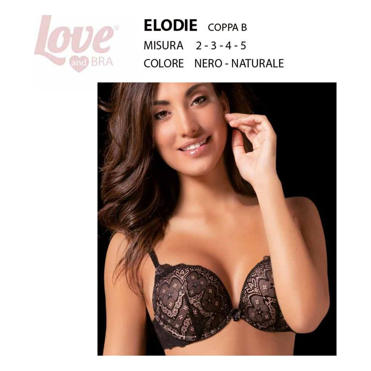 Reggiseno Push-up Elodie Love and Bra all'Ingrosso