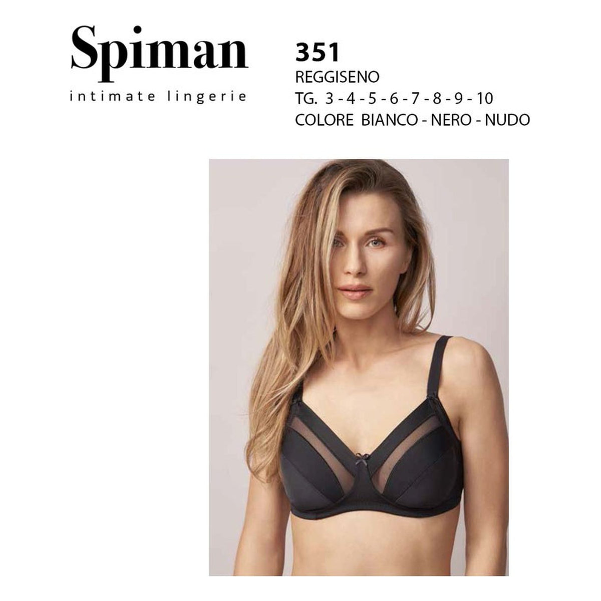 Reggiseno Spiman art.351 all'Ingrosso