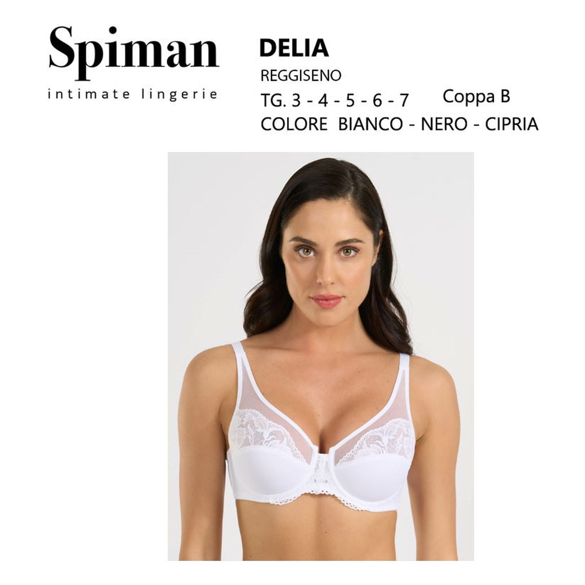 Reggiseno Spiman art.Delia all'Ingrosso