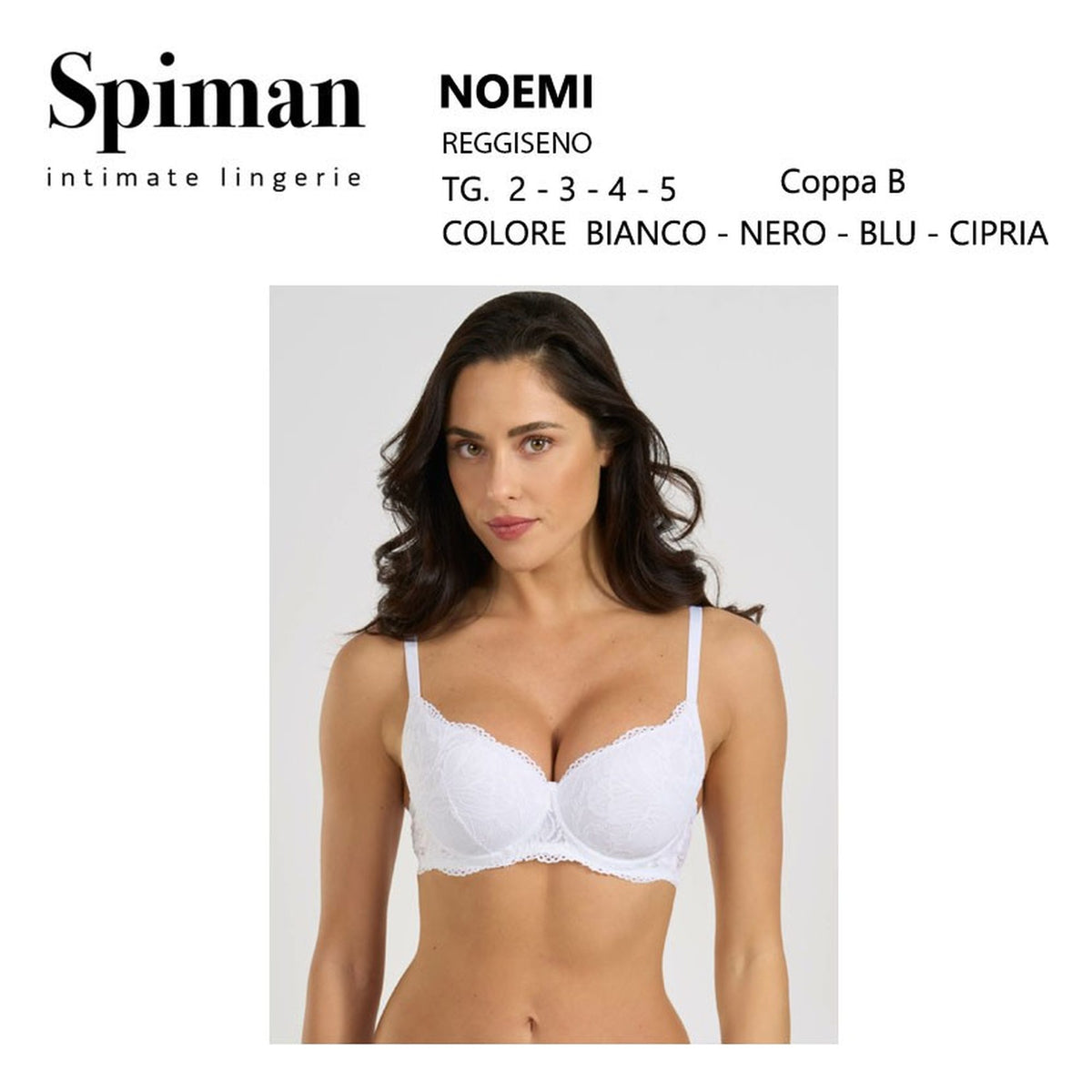 Reggiseno Spiman art.Noemi all'Ingrosso
