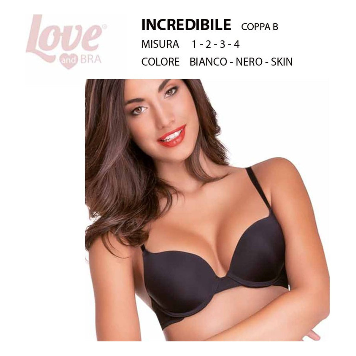 Reggiseno super push-up Incredibile Love and Bra all'Ingrosso