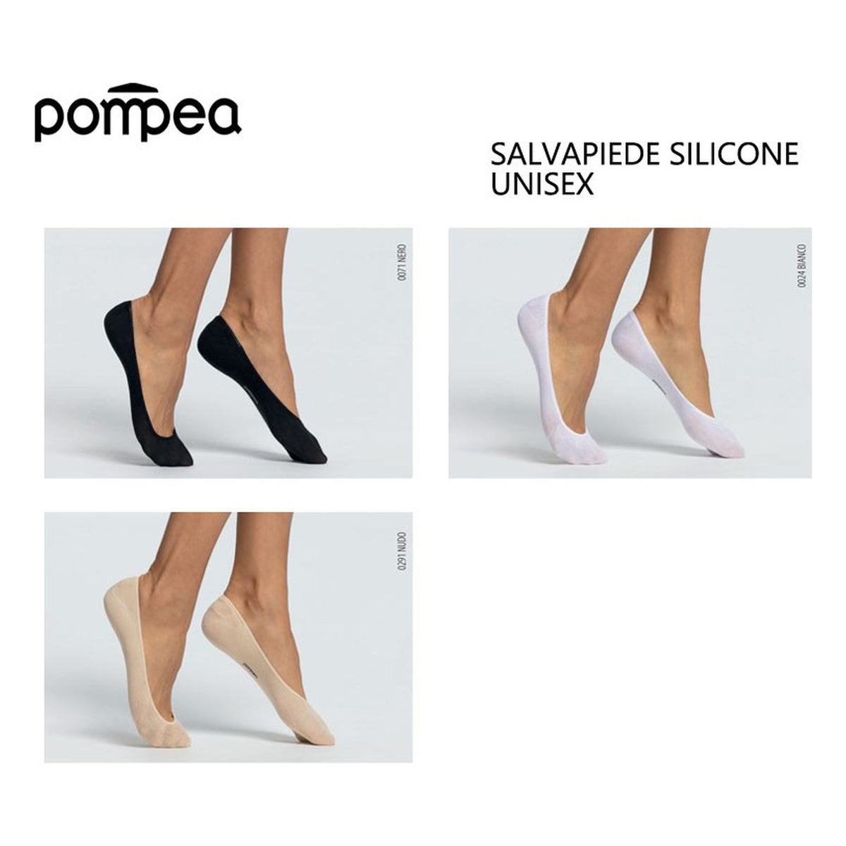 Salvapiede Unisex Pompea Cotone multipack Pa.30 all'Ingrosso