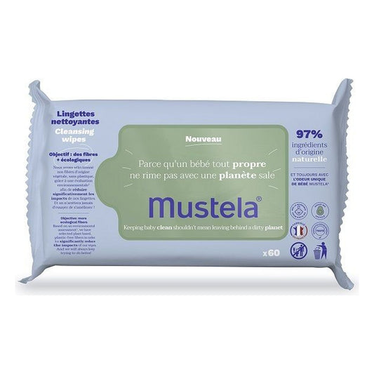 Salviette detergenti profumate x60 Mustela all'Ingrosso