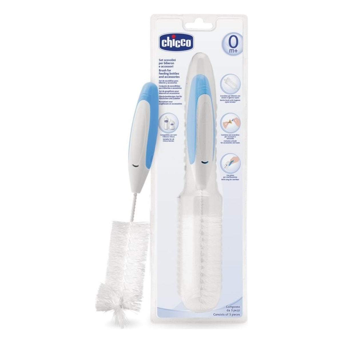 Set Scovolini per Biberon Chicco 691892 all'Ingrosso