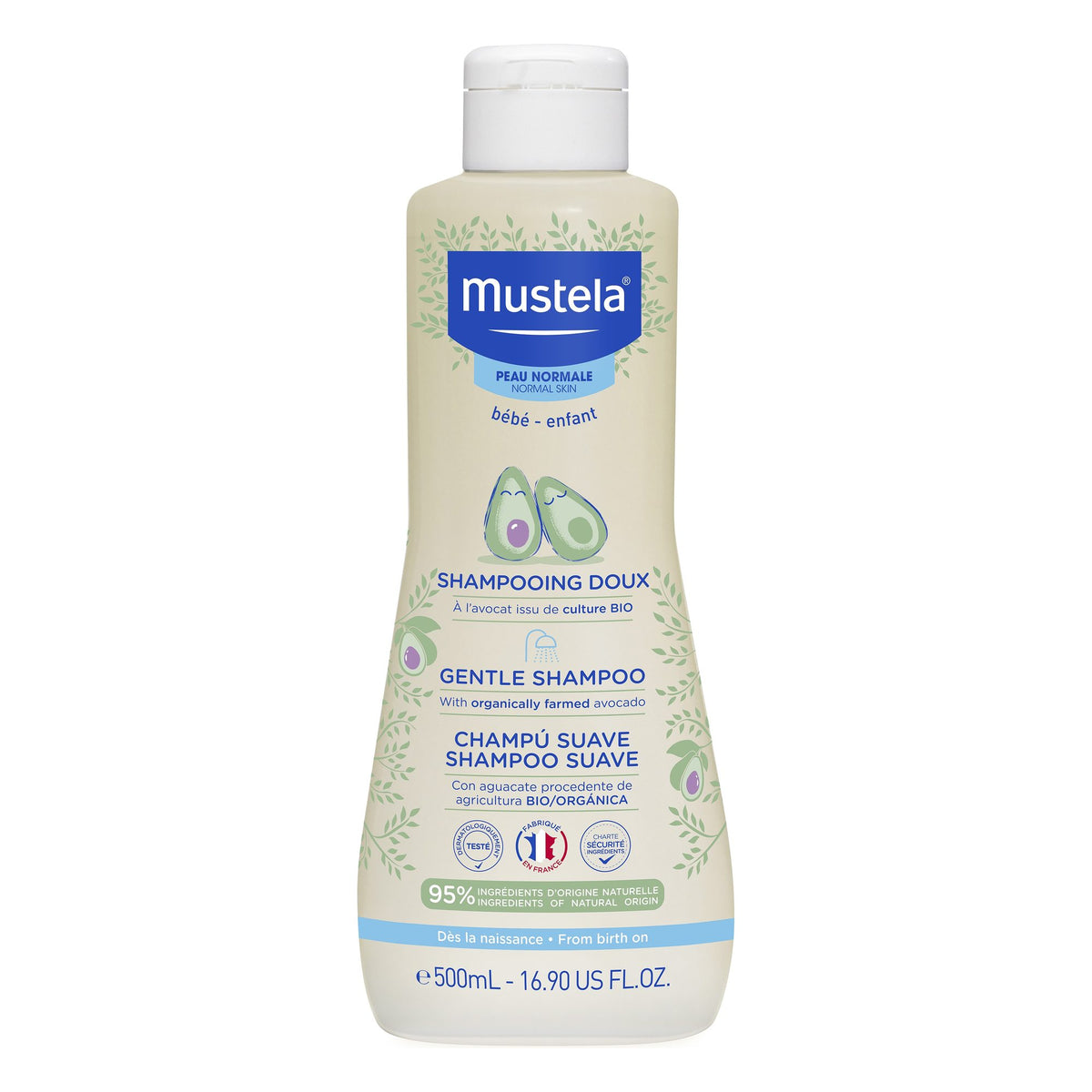 Shampooing Doux Mustela 500 ml all'Ingrosso