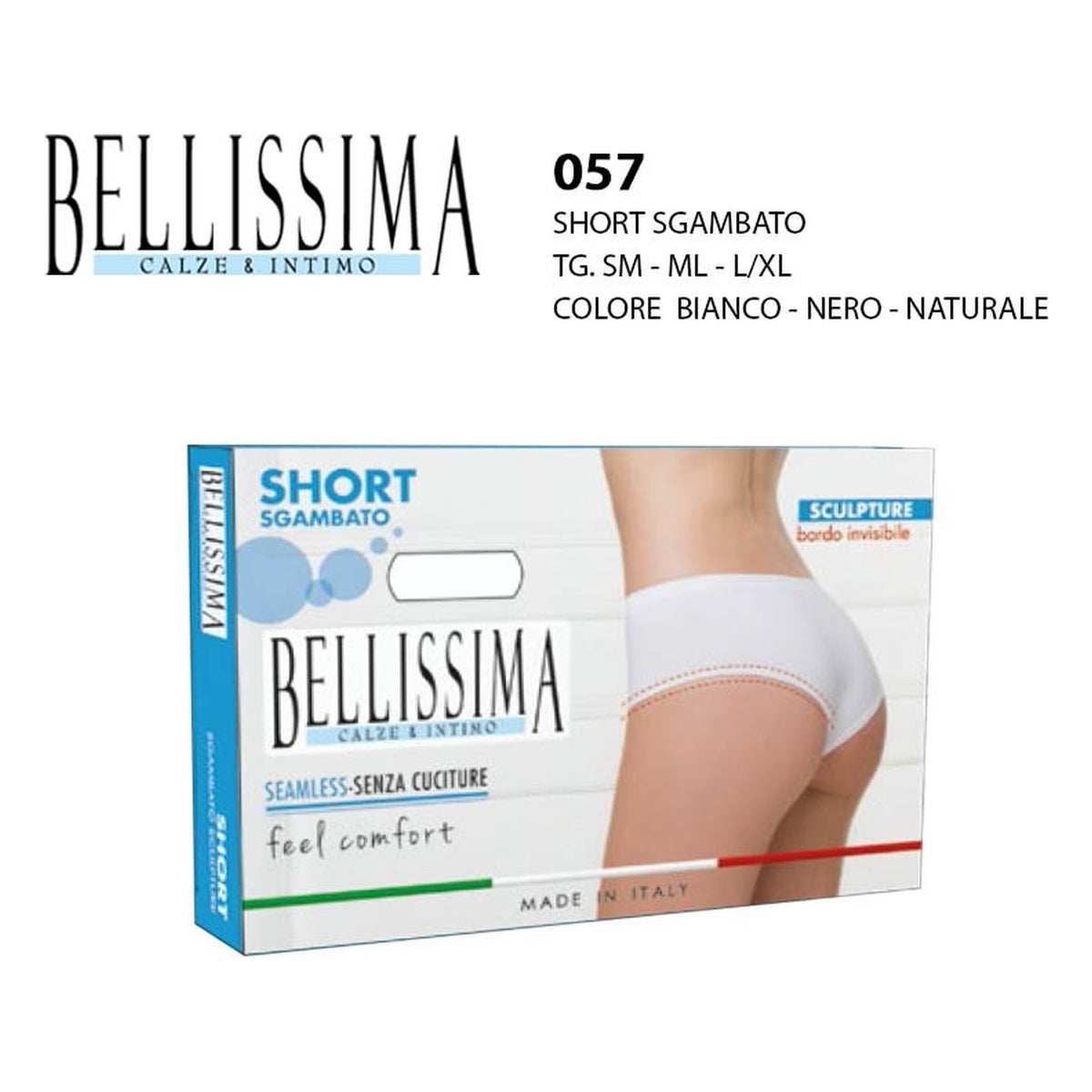 Short Sgambato Bellissima art.057 all'Ingrosso