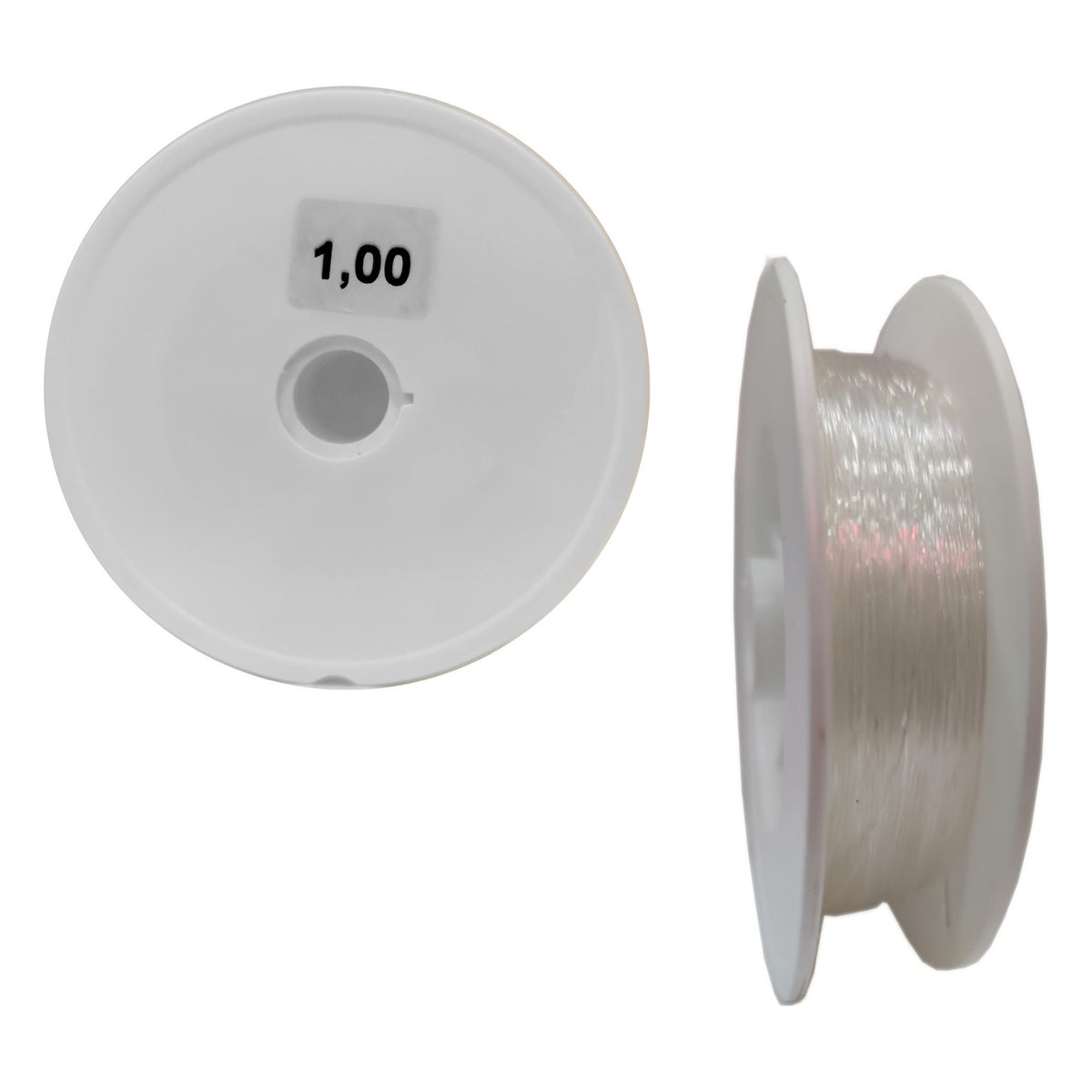 Silicone elastico trasparente Ø mm1.00 mt.50 all'Ingrosso