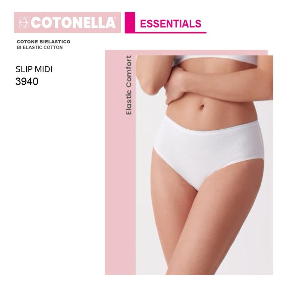 Slip Midi Cotonella 3940 pz.12 all'Ingrosso