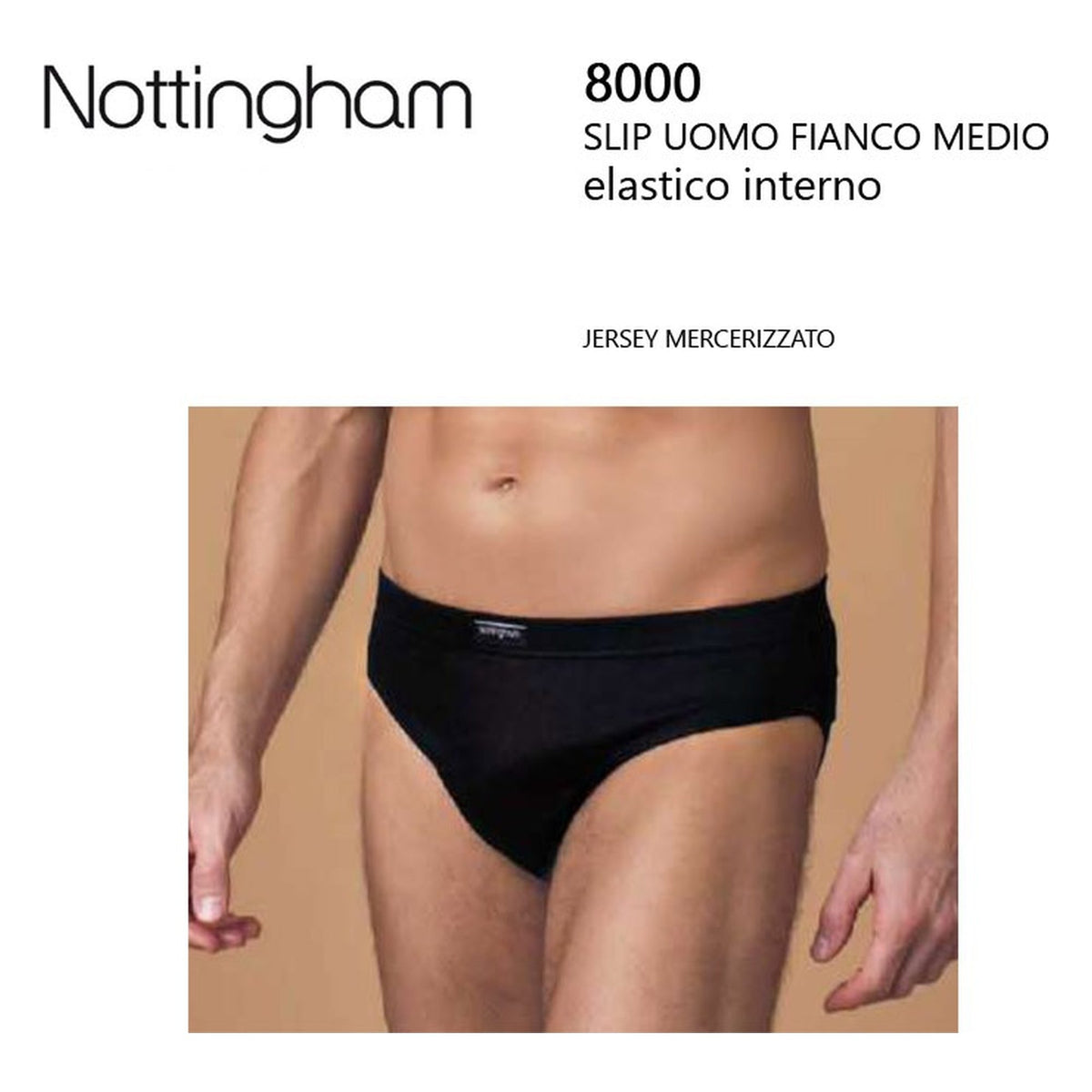 Slip uomo Nottingham 8000 all'Ingrosso