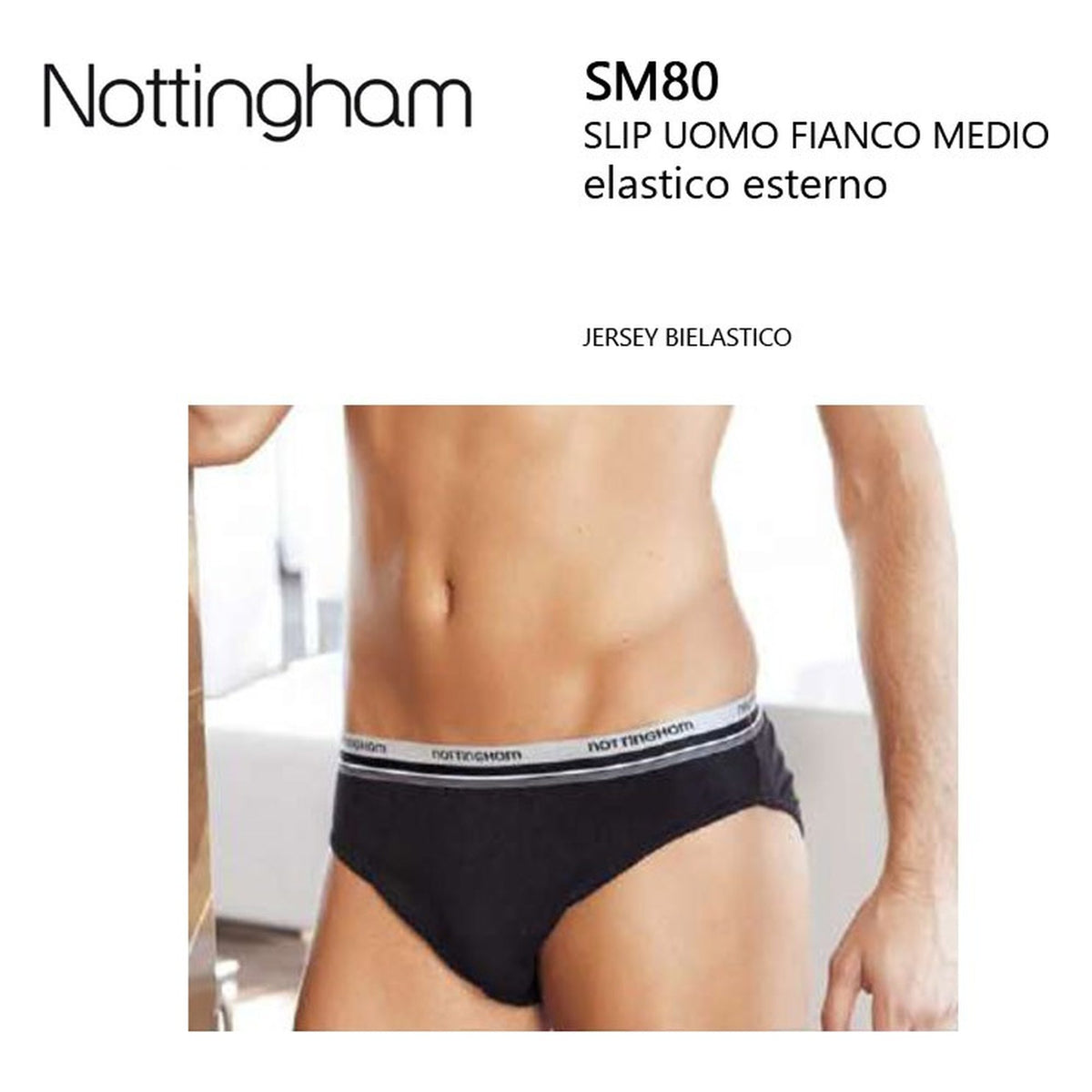 Slip uomo Nottingham SM80 all'Ingrosso