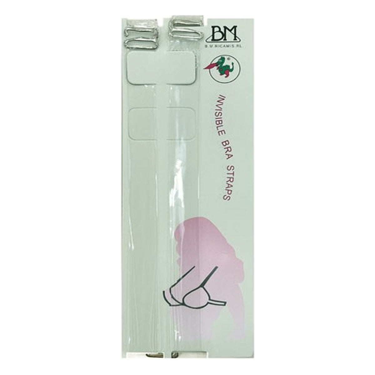 Spalline trasparenti gancio nikel 1032 paia 24 BM all'Ingrosso
