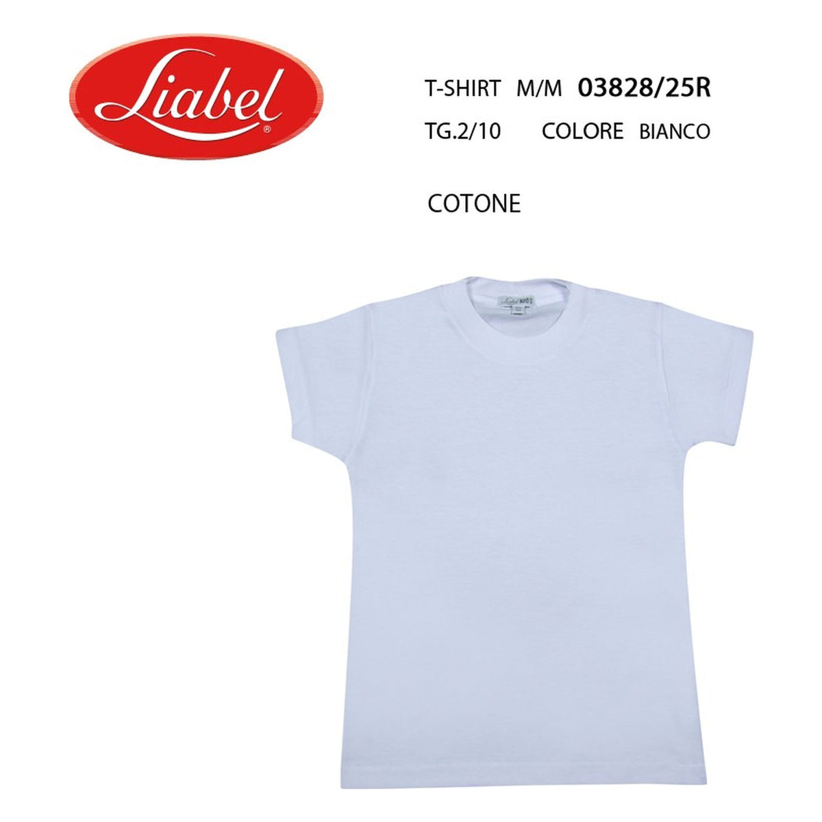T-shirt m/m bimbo Liabel art.03828/25R cotone all'Ingrosso