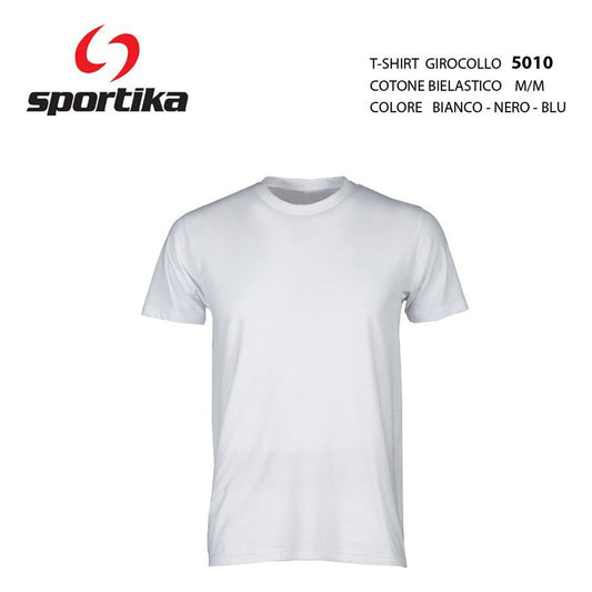 T-shirt uomo girocollo 5010 Sportika all'Ingrosso