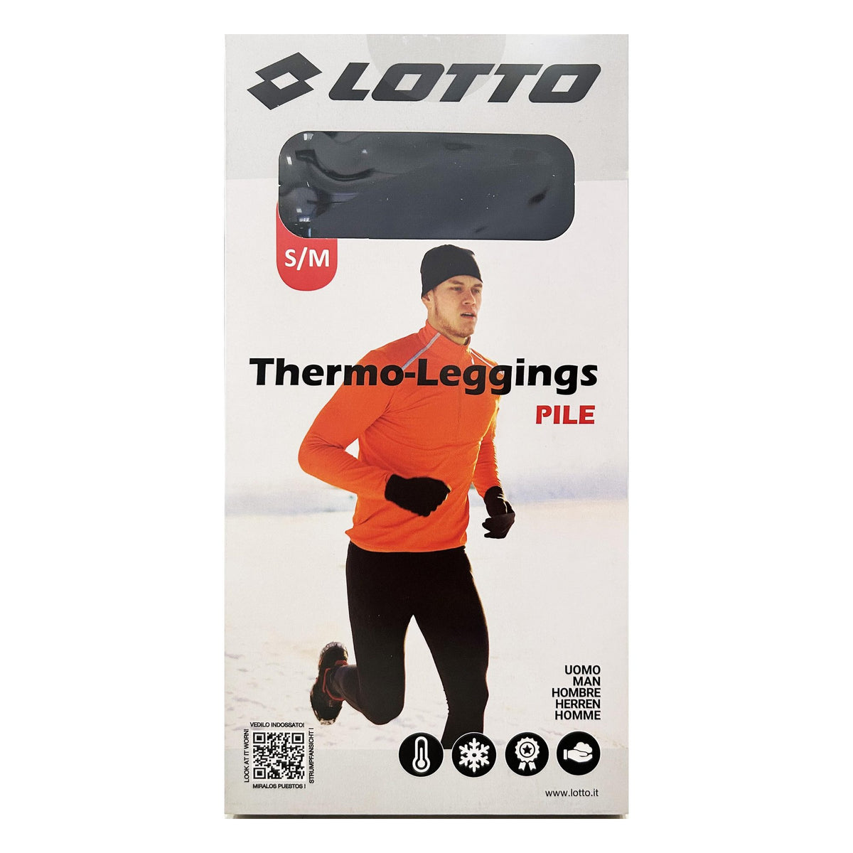 Thermo-leggings pile uomo Lotto all'Ingrosso