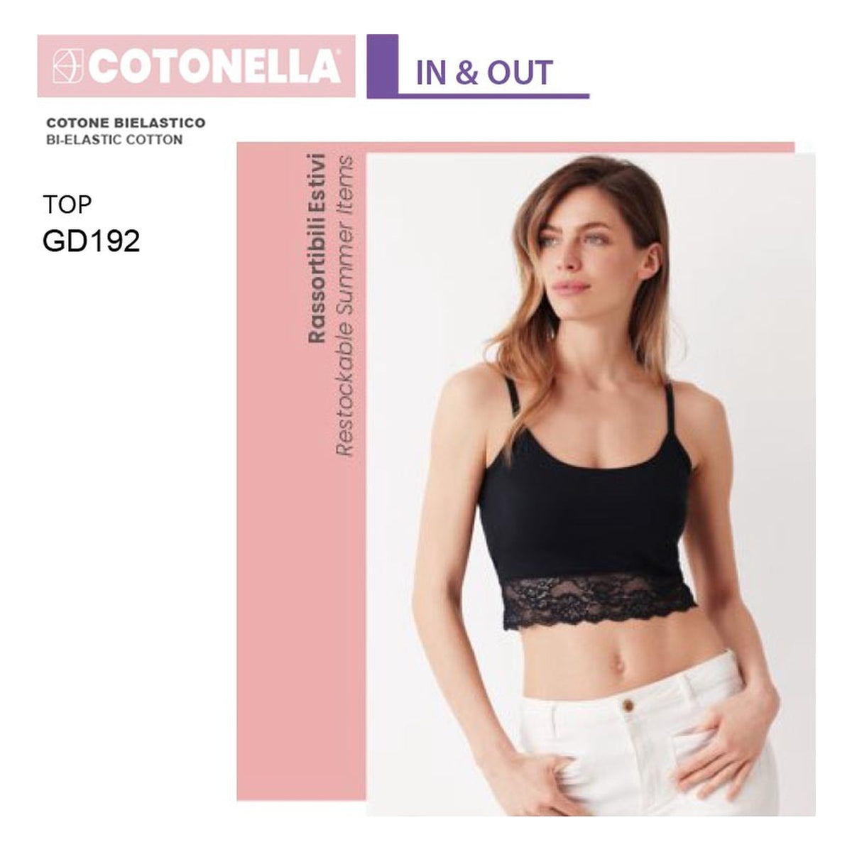 Top Cotonella GD192 all'Ingrosso