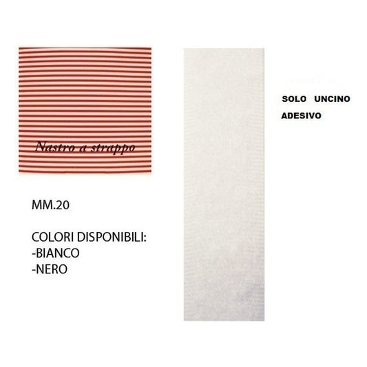 Velcro Adesivo uncino mm.20 metri 50 all'Ingrosso