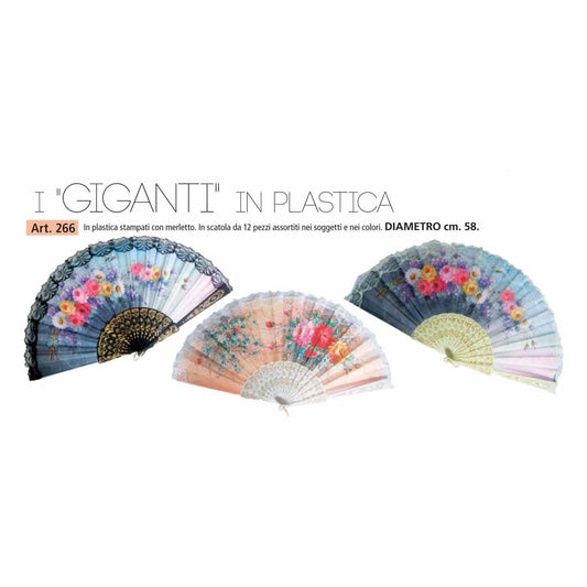 Ventaglio gigante 266 pz.12 all'Ingrosso