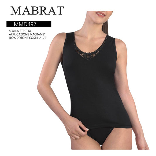 Vogatore donna MMD497 MABRAT 3/7 Nero all'Ingrosso