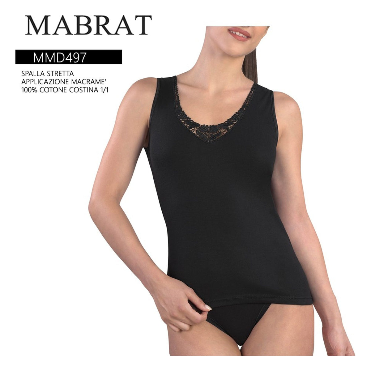 Vogatore donna MMD497 MABRAT 8/10 Nero all'Ingrosso