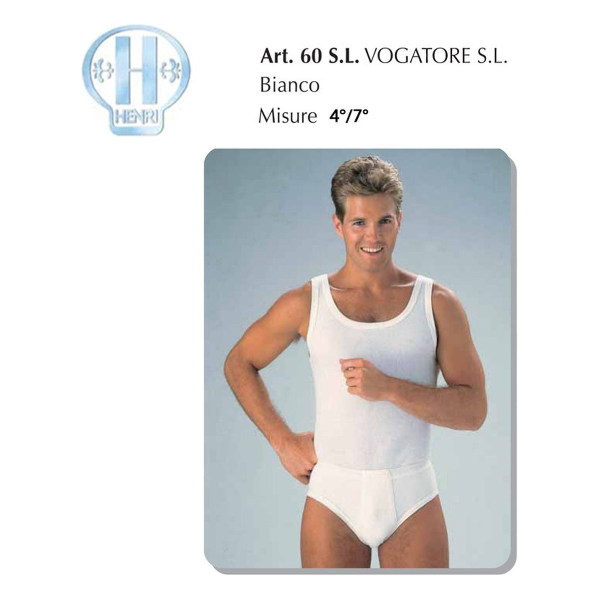 Vogatore S.L. Henri art.60 mis.4°/7° pz.6 all'Ingrosso